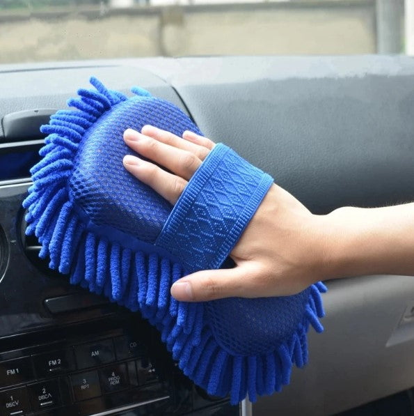 Car Wash Microfiber Car Washer Sponge Cleaning Car Care Detailing Brushes Washing Towel Auto Gloves Styling Accessories Gadget