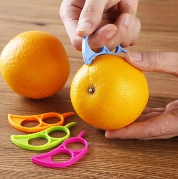 3/1pcs Fruit Orange Peelers Zesters Creative Lemon Oranges Peeler Slicer Stripper Easy To Use Open Citrus Tools Kitchen Gadgets